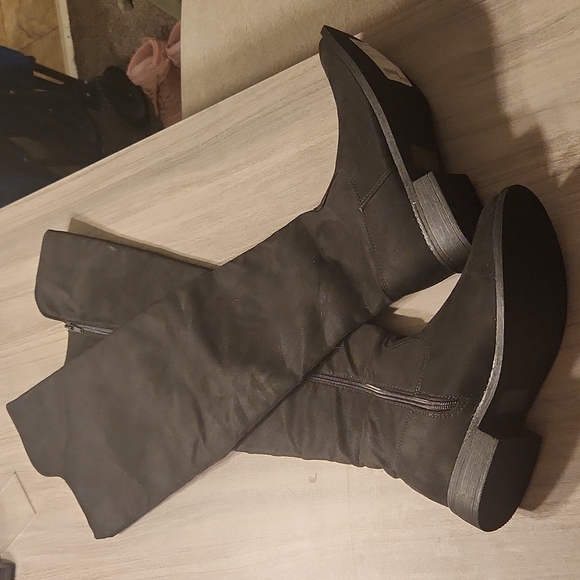 Streetwear Society Shoes - Streetwear society black knee high boots size 8.5